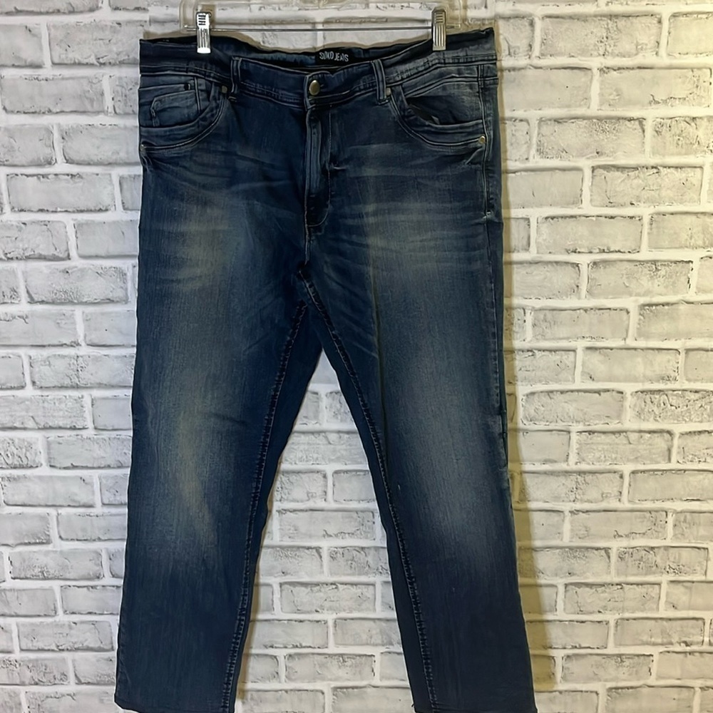 Suko Premium denim blue jeans- men’s, straight leg- size 36